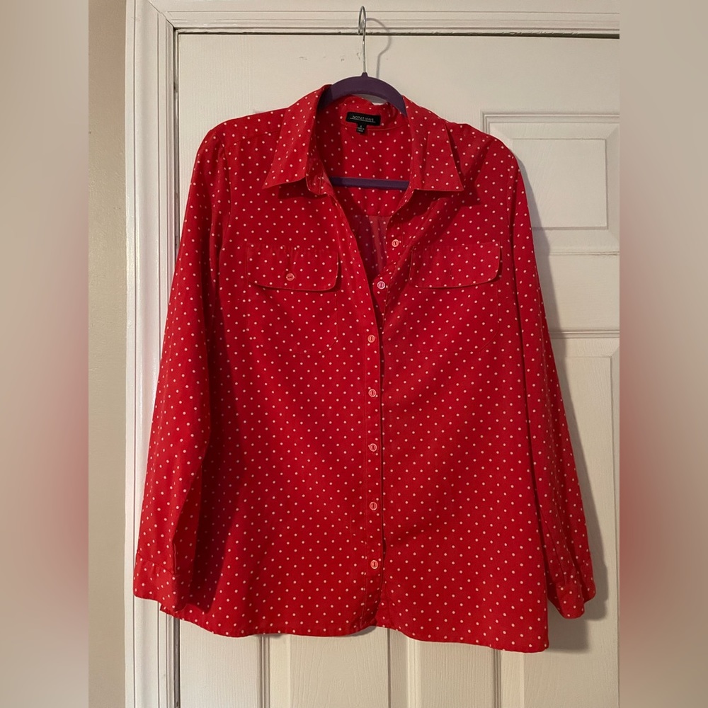 Women’s blouse. Large. Gently worn.